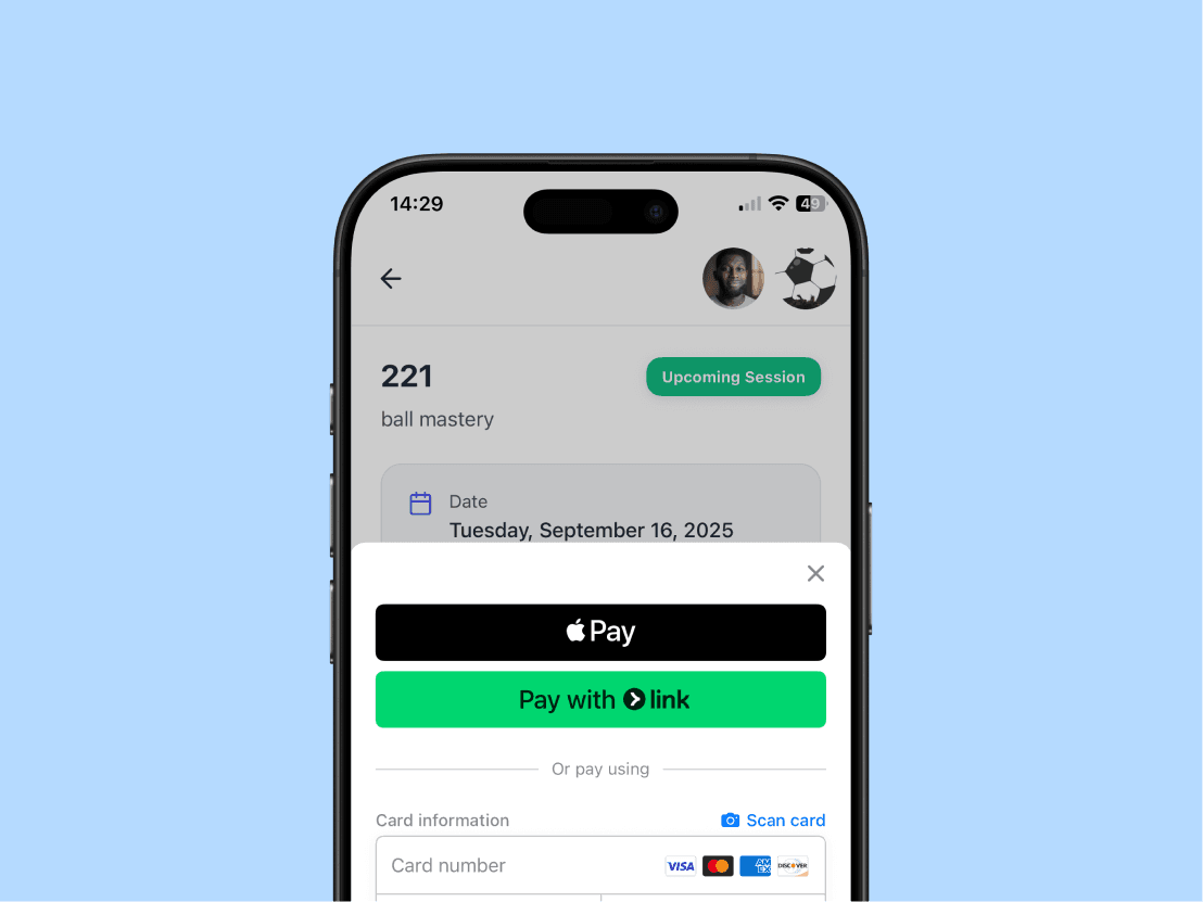 Receive payments